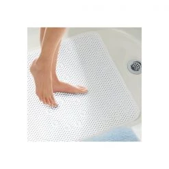 BATH CUSHN MAT WH 36X17""