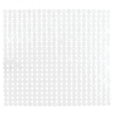 Idesign Orbrz 22 in. L X 22 in. W Clear Plastic Bath Mat