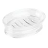 Idesign Franklin Clear Plastic Soap Dish