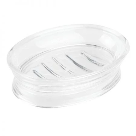 Idesign Franklin Clear Plastic Soap Dish