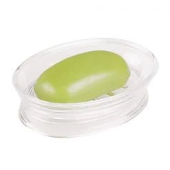 Franklin Clear Plastic Soap Dish