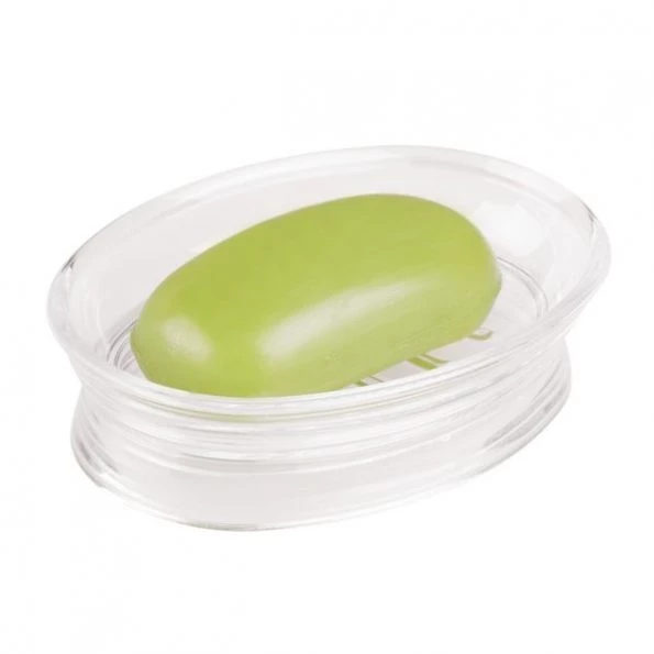 Franklin Clear Plastic Soap Dish