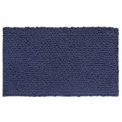 BATH RUG NAVY POLYESTER