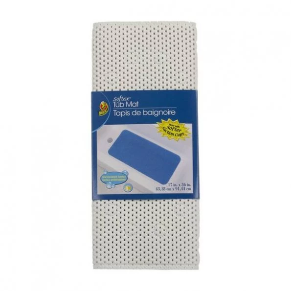 Bath Mat Softex 17X36Wht