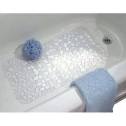 BATH MAT CLEAR 26-1/2""