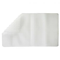 BATH MAT CLEAR 16×28""
