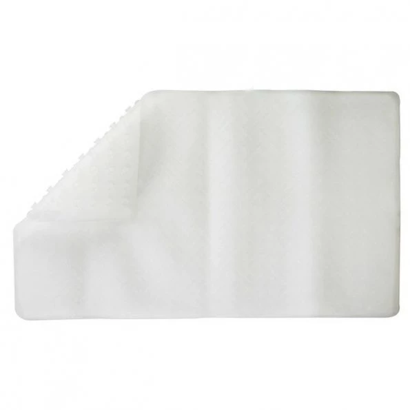 BATH MAT CLEAR 16×28""