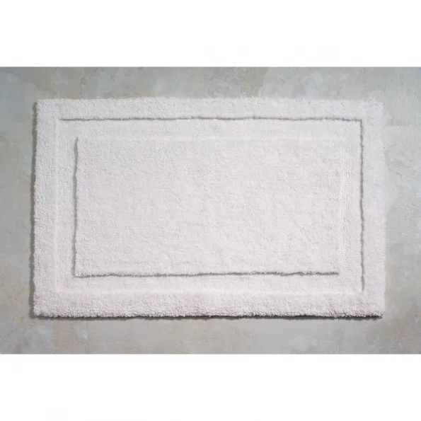 Interdesign BATH RUG WHT 21X34"" 1 BATH RUG WHT 21X34""