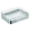 Interdesign SOAP DISH SLV 4.6X3.5""