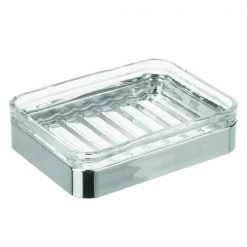 SOAP DISH SLV 4.6X3.5""
