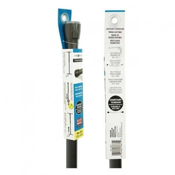 SHWR ROD TEN 50-87"" BRZ