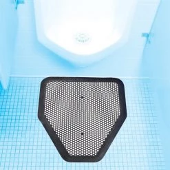Deo-Gard Disposable Urinal Mat, Charcoal, Mountain Air, 17.5×20.5, PK6