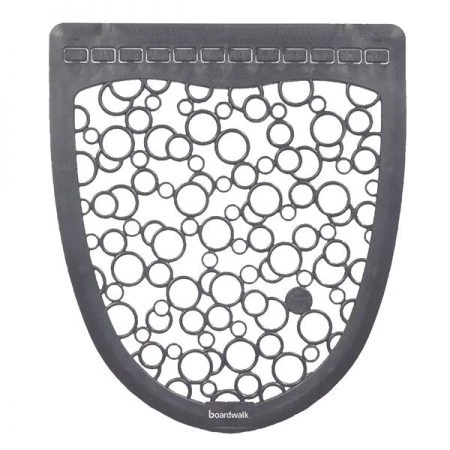Boardwalk Urinal Mat 2.0, Rubber, 17.5 x 20, Gray/White, PK6
