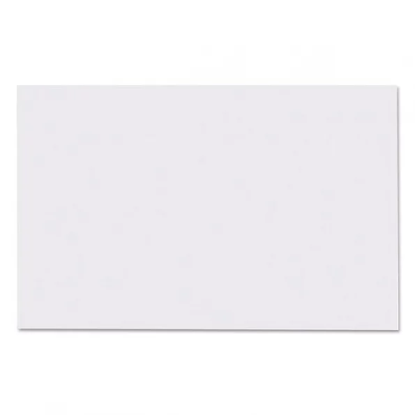 Straight Edge Paper Bath Mat, 14 x 21.25, White, PK500