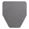 Tolco Komodo Urinal Mat, 18 x 20, Gray, PK6