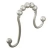 Moen Brushed nickel shower curtain rings