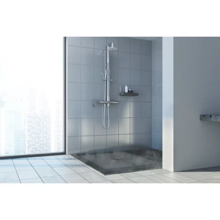 Handitreads Non-Slip Shower Mat, 24" x 24", Clear, Adhesive, Mold and Mildew Resistant