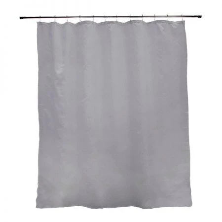 Kenney Medium Weight PEVA Shower Curtain Liner, 70" W x 72" H, Gray