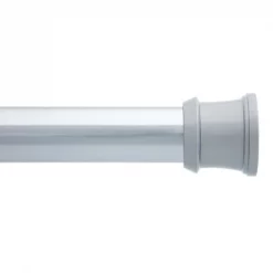 No Tools Shower Curtain Rod, 42-72", Chrome