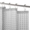 Kenney Medium Weight Embossed PEVA Shower Liner, 70" W x 72" H, Smoke