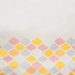 Medium Weight Decorative PEVA Shower Liner, 70" W x 72" H, Ashley