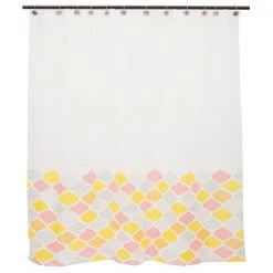 Medium Weight Decorative PEVA Shower Liner, 70" W x 72" H, Ashley