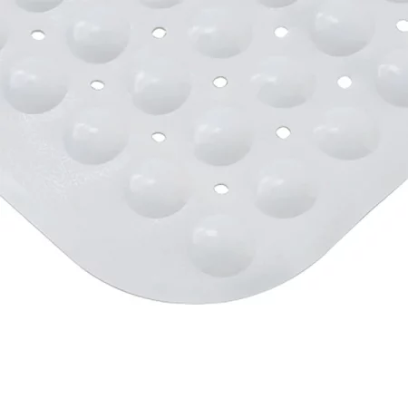 Kenney Non-Slip Bath, Shower, and Tub Mat with Suction Cups, White