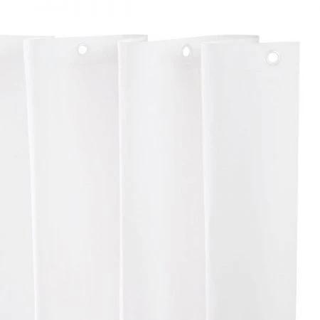 Kenney Lightweight PEVA Shower Curtain Liner, 70" W x 72" H, White