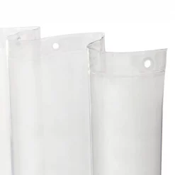 Lightweight PEVA Shower Curtain Liner, 70" W x 72" H, Clear