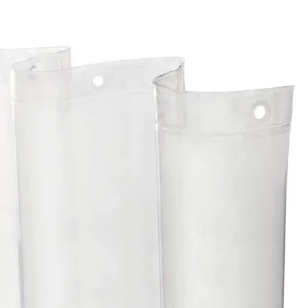Kenney Lightweight PEVA Shower Curtain Liner, 70" W x 72" H, Clear