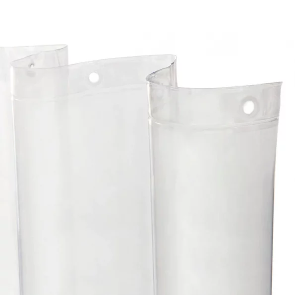 Lightweight PEVA Shower Curtain Liner, 70" W x 72" H, Clear