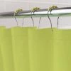 Kenney Medium Weight PEVA Shower Liner and Ring Set, 70" W x 72" H, Green