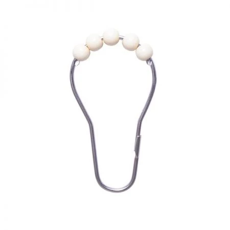 Kenney Medium Weight PEVA Shower Liner and Ring Set, 70" W x 72" H, Cream