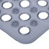 Kenney Non-Slip Bath, Shower, and Tub Mat with Suction Cups, Grey Smoke