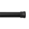 Kenney No Tools Spring Tension Utility Rod, 42-72", Black