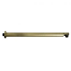 K8119E3 18-Inch Brass Shower Arm with Flange, Antique Brass