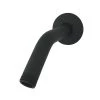 Showerscape K155K0 6-Inch Shower Arm with Flange, Matte Black