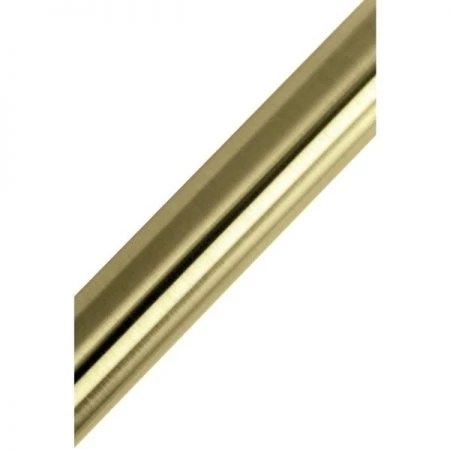 Kingston Brass SR607 60-Inch - 72-Inch Adjustable Stainless Steel Tension Shower Curtain Rod, Brushed Brass