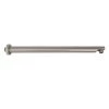 Kingston Brass K8119E8 18-Inch Brass Shower Arm with Flange, Brushed Nickel