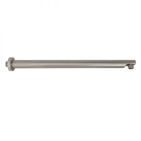 Kingston Brass K8119E8 18-Inch Brass Shower Arm with Flange, Brushed Nickel