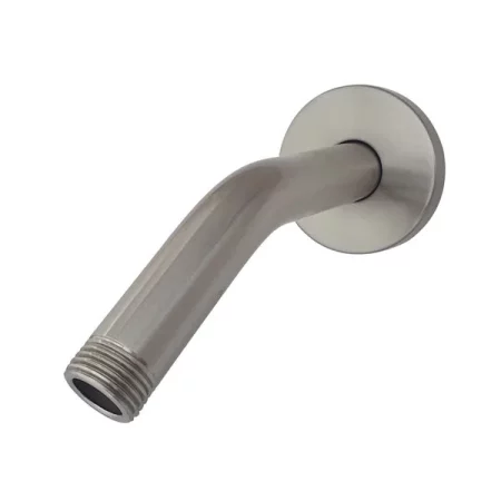 Showerscape K151K8 6-Inch Shower Arm with Flange, Brushed Nickel