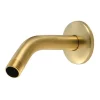 Showerscape K150K7SB 6-Inch Shower Arm with Flange, Brushed Brass