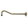 Showerscape K117C3 17-Inch Shower Arm, Antique Brass