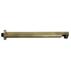 K8113E3 13-Inch Brass Shower Arm with Flange, Antique Brass