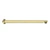 Kingston Brass K8119E2 18-Inch Brass Shower Arm with Flange, Polished Brass