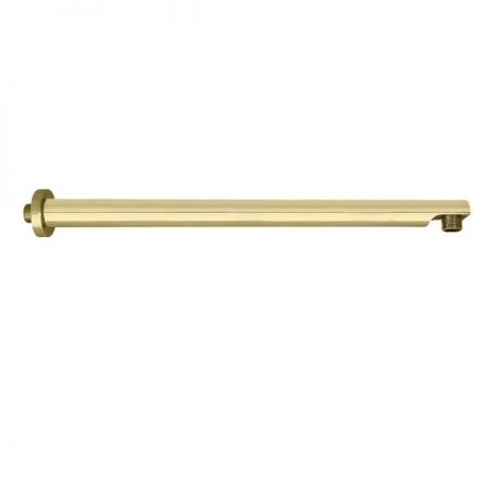 Kingston Brass K8119E2 18-Inch Brass Shower Arm with Flange, Polished Brass