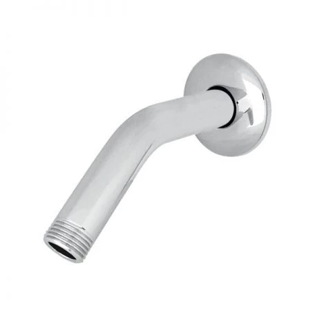 Showerscape K155K1 6-Inch Shower Arm with Flange, Polished Chrome