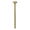 Showerscape K217A7 17-Inch Rain Drop Shower Arm, Brushed Brass