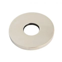 K151F6 Brass Flange, Polished Nickel
