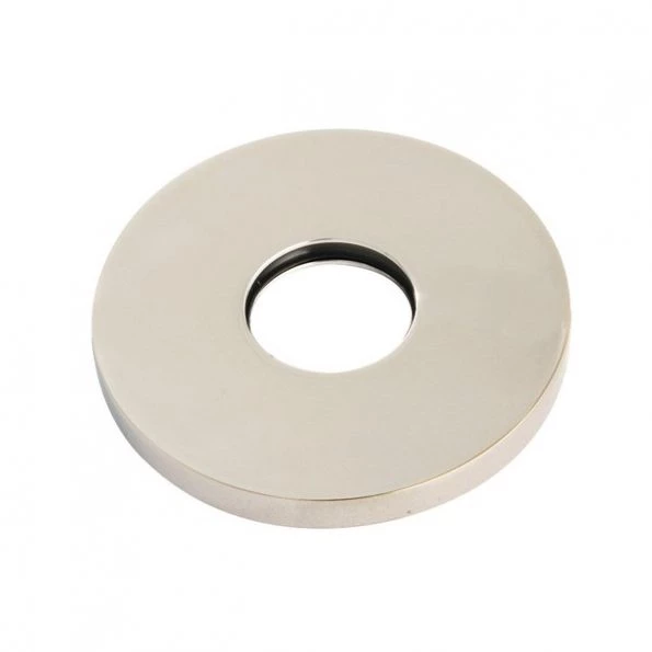 K151F6 Brass Flange, Polished Nickel
